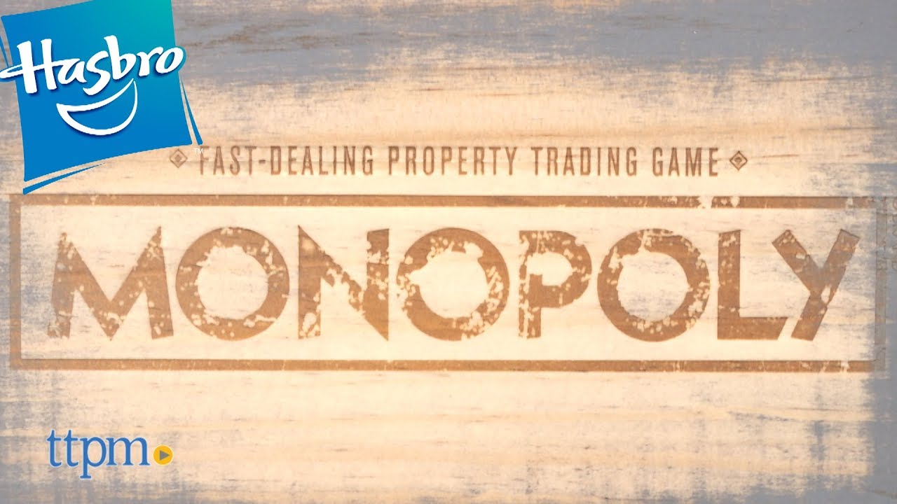 Monopoly Rustic Edition from Hasbro