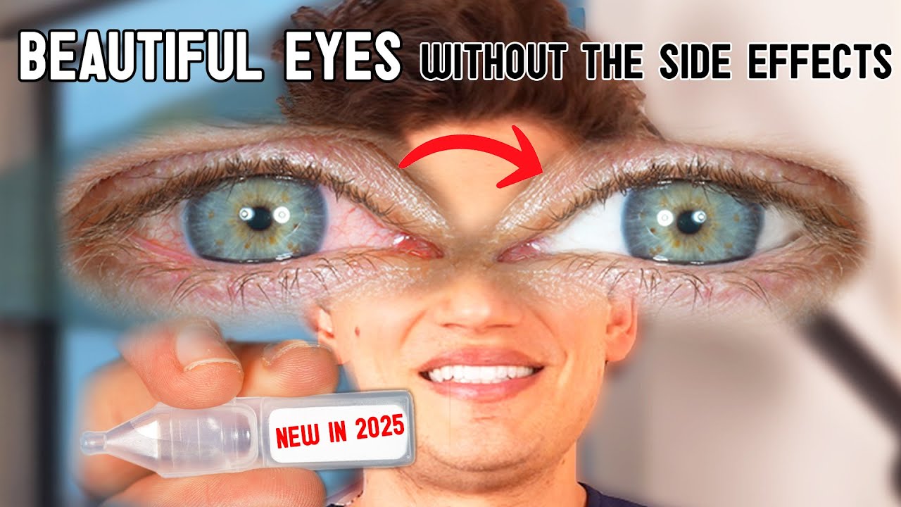 How to have beautiful white eyes without dryness, irritation, or rebound redness (redness relief)