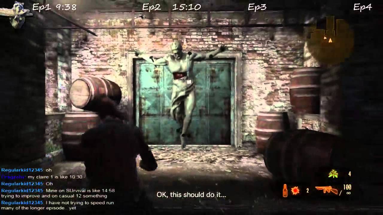 Resident Evil Revelations 2 - Claire NG+ Speedrun - 47'56