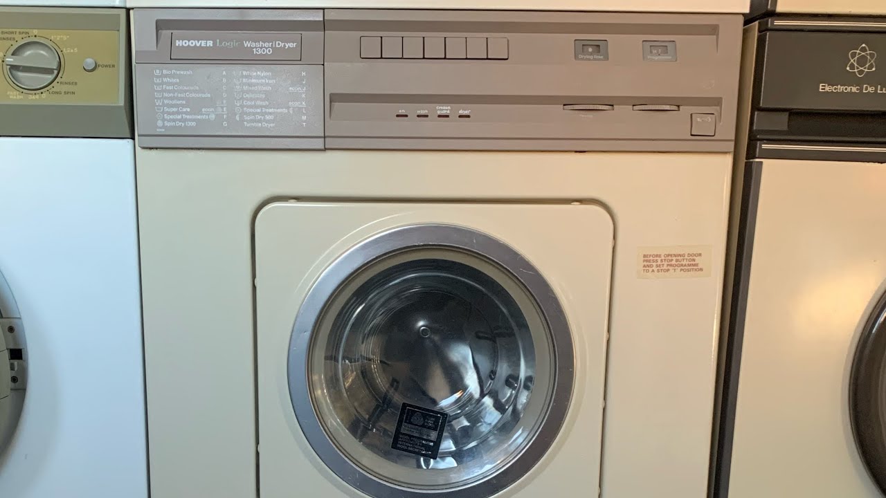 NEW WASHER DRYER! Hoover logic 1300 washer dryer A8554