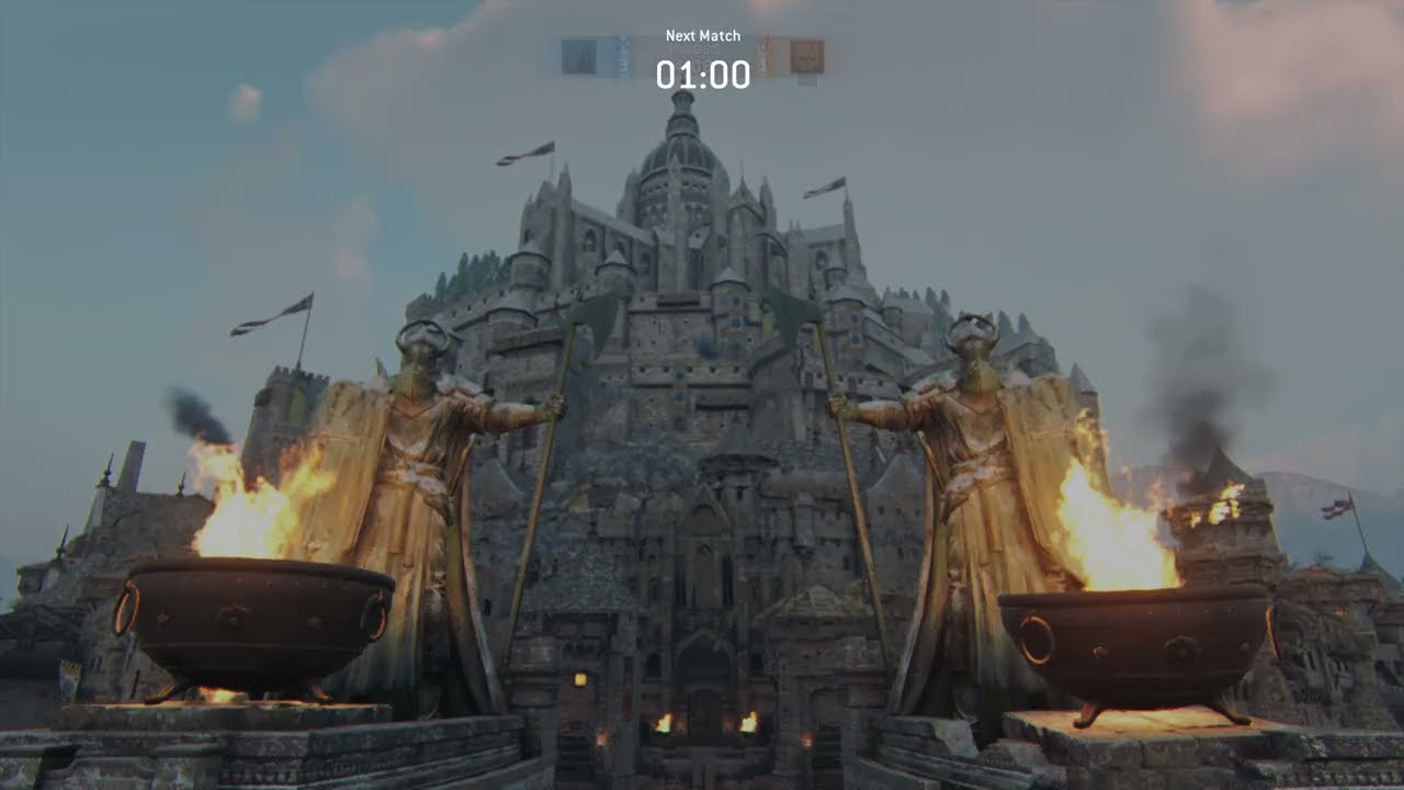 For Honor duel as Peacekeeper