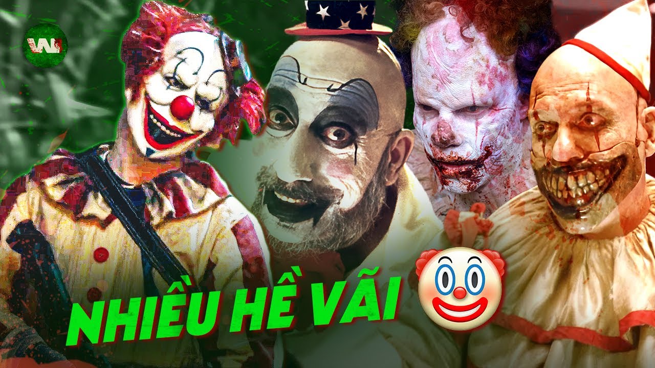 COLLECTION OF 16+ MOST SICK AND DISGUSTING CLOWNS ON THE SCREEN