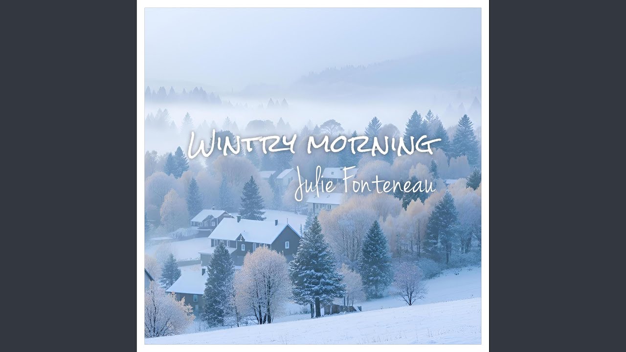 Wintry morning: Snowfall