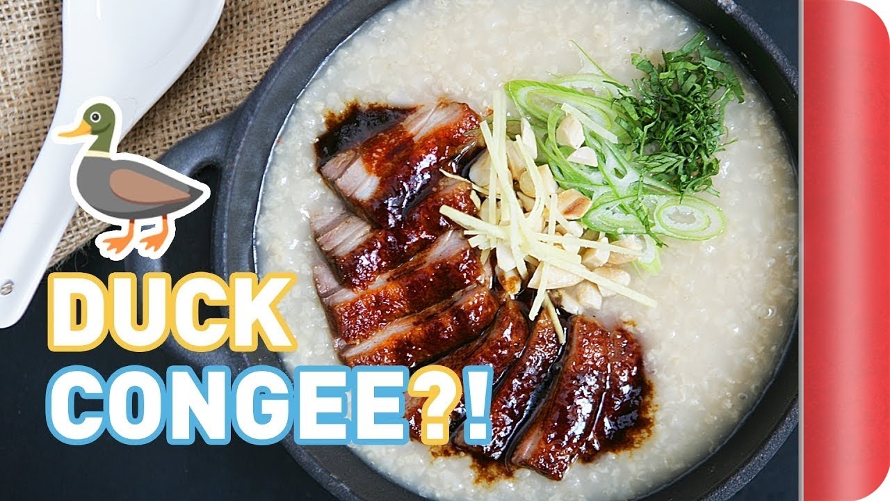 Mega Easy Duck Congee Recipe (Chinese Rice Porridge) | Sorted Food