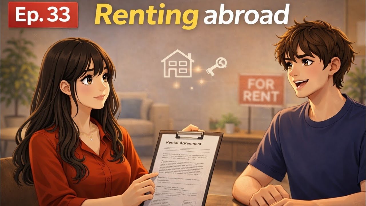 Koala English Podcast Ep.33: Renting abroad English Conversations