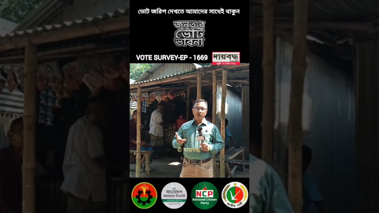 ইসলামপুরের চিনাডুলীতে ভোট জরিপে আনোয়ার বাবু#daibaddha #anwarbabu #দায়বদ্ধ #shorts #bangladesh_first