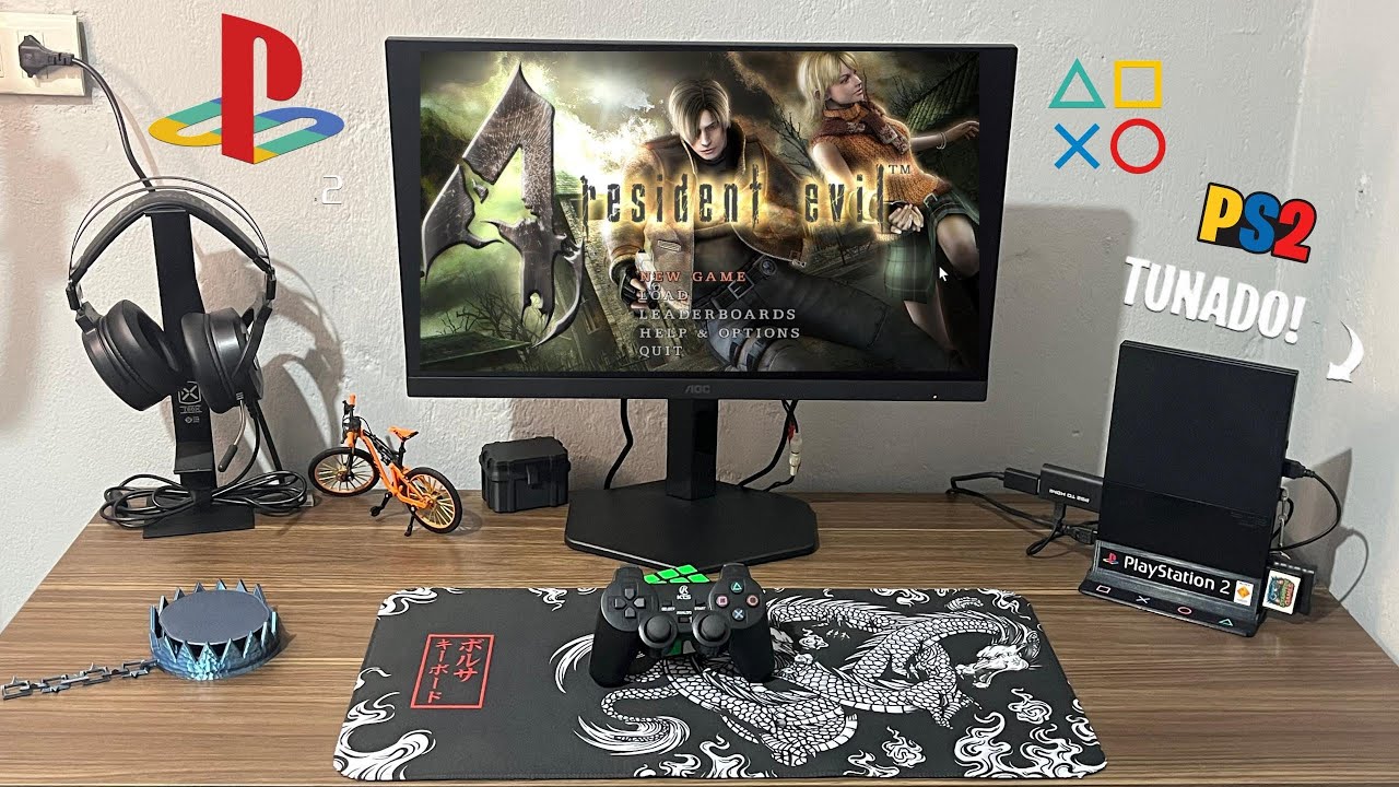 Tunei meu PS2 gastando muito pouco 