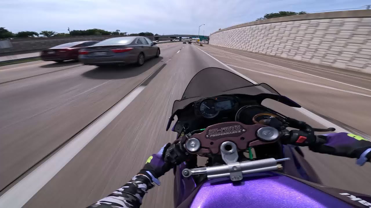 Мой новый ZX6R 2024 года. Что-то вроде...