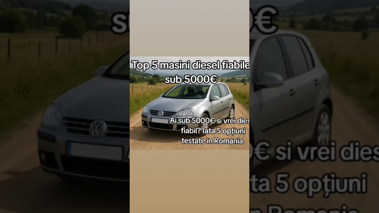 Top 5 masini diesel fiabile sub 5000&euro; #shorts