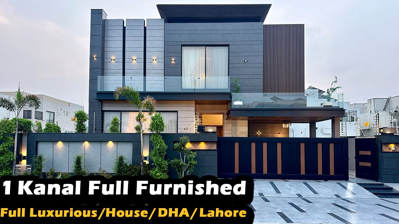 1 Kanal Full Furnished Luxurious House 🏠 For Sale In DHA Phase 6 Lahore @AlAliGroup