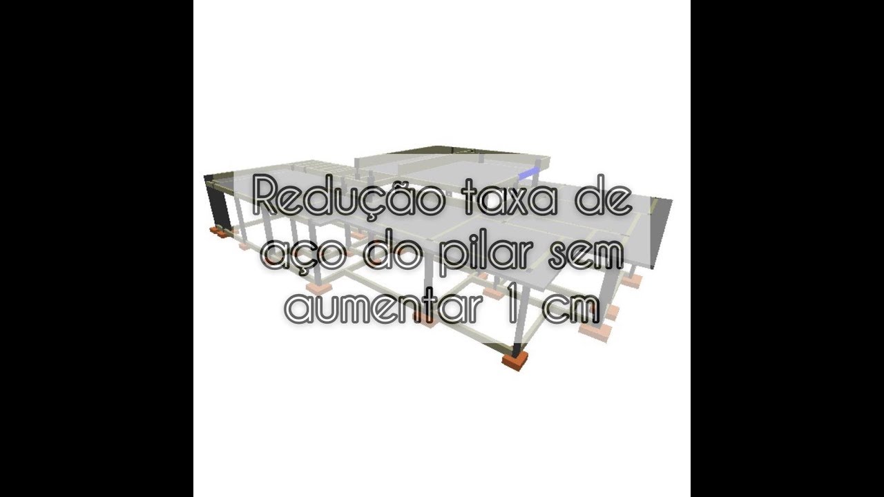 16# Reduzindo de 18 Barras para 4 Barras de 10 mm (Sem aumentar 1 cm)