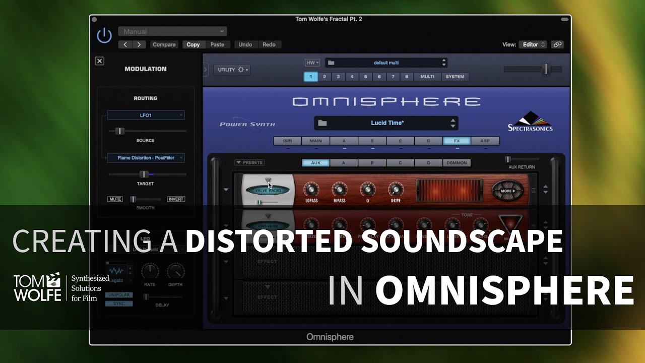 Creating A Patch In Omnisphere - Distorted Soundscape