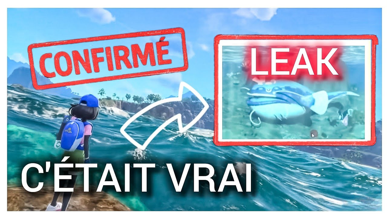 Pokémon Vents et Vagues : Les Leaks Confirmés par le Trailer !