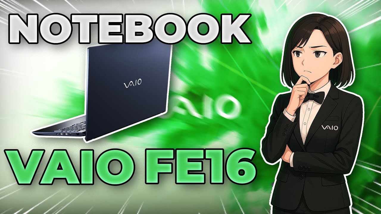 VAIO FE16 Ryzen 7-5825U - UNBOXING E PRIMEIRAS IMPRESSÕES -