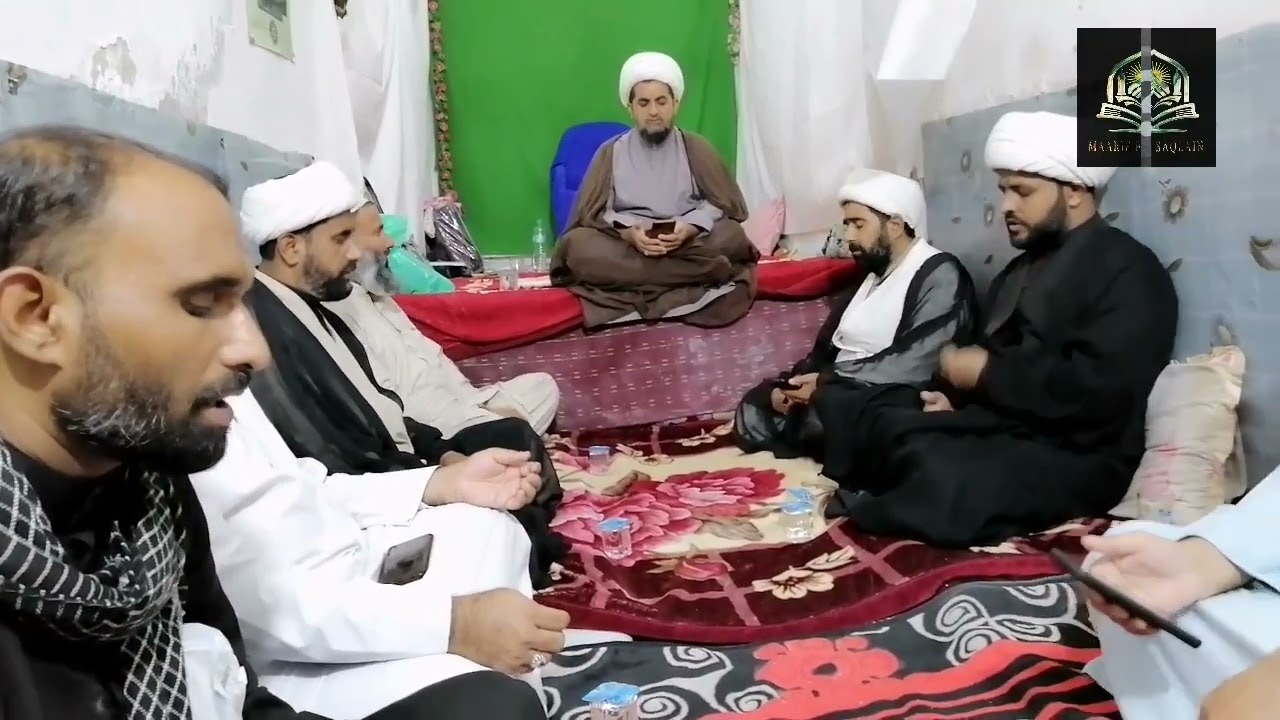 مرکز نشر علوم القرآن و اھلبیت علیھم السلام نجف اشرف میں دعا توسل کی تلاوت