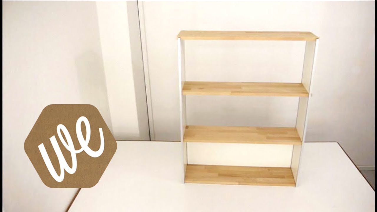 In 5 Minuten Holzregal selber machen