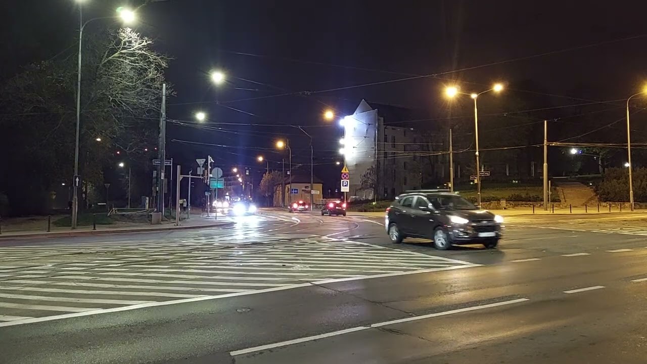 Trams in Poznan, 14-04-2025