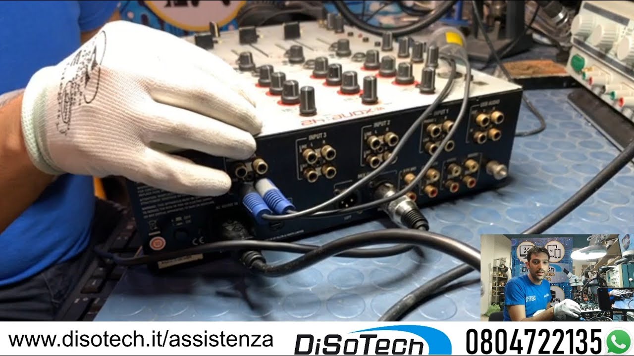 Riparazione Mixer Allen&Heath Xone 42 Centro assistenza Disotech