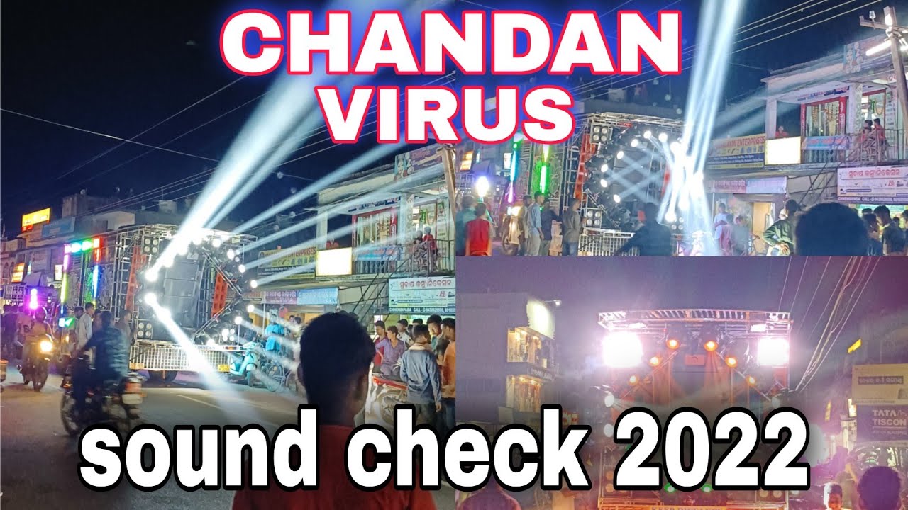 DJ CHANDAN VIRUS NEW SETUP FIRST SOUND CHECK 2022 GANESH PUJA AT CHHENDIPADA  🎧 #nareshng