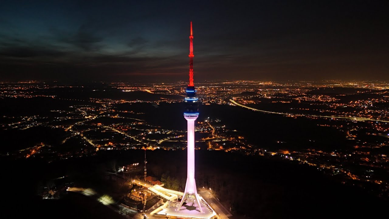 Avala Tower: Day and Night Chronicles 4k
