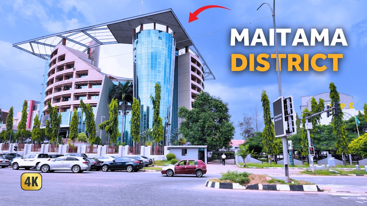 This is MAITAMA, ABUJA — Where Nigeria’s Elite Live | 4K City Walk