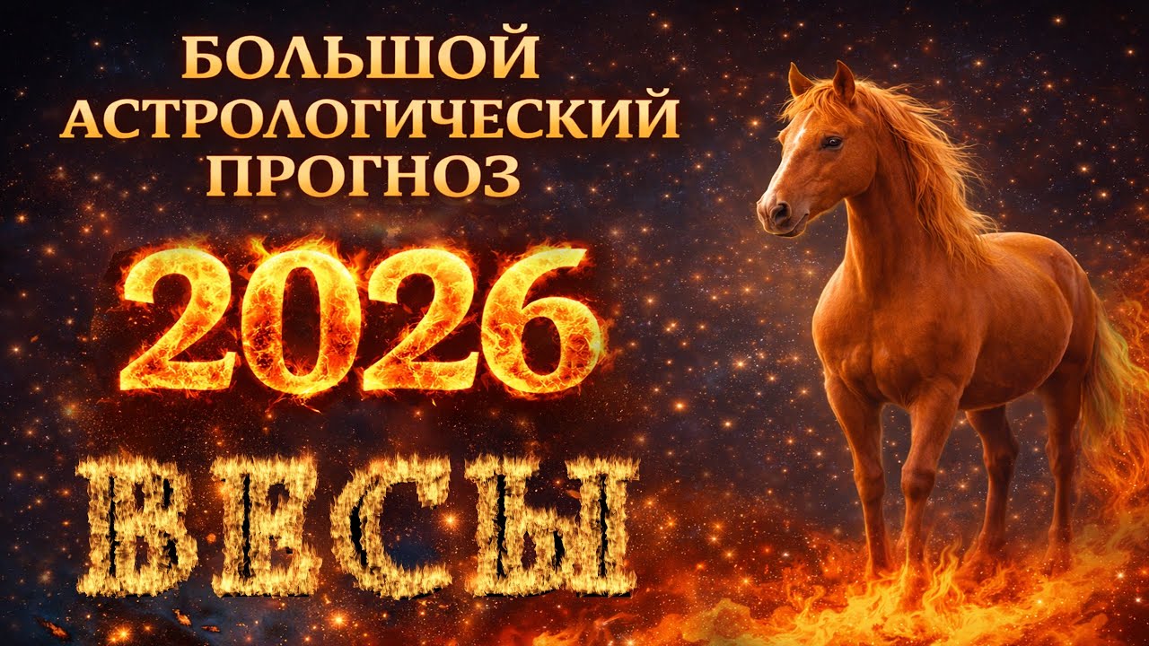 ВЕСЫ ♎️ БОЛЬШОЙ АСТРОЛОГИЧЕСКИЙ ПРОГНОЗ НА 2026🎄ОТ MARIA CAPI