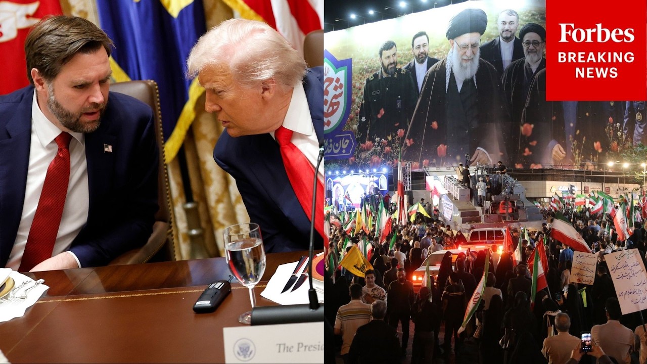 Trump And Vance Angrily Deny Peace Deal Favors Iran