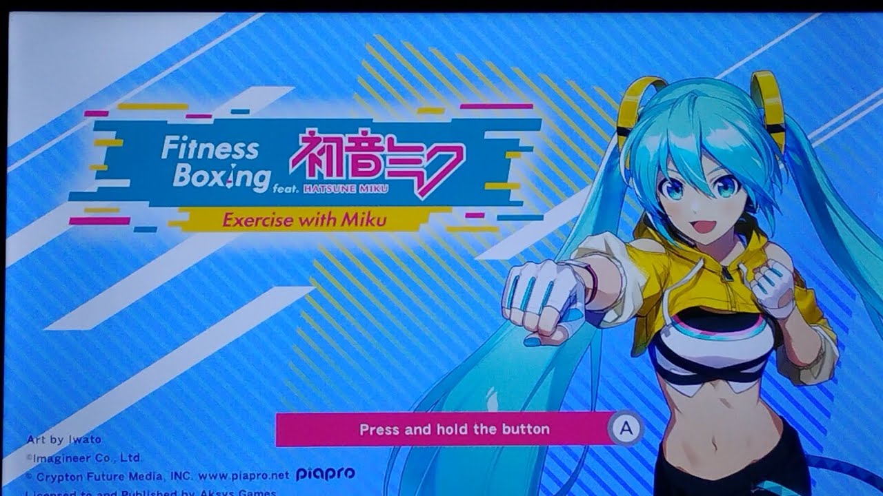 Fitness Boxing feat. Hatsune Miku Nintendo Switch Gameplay 