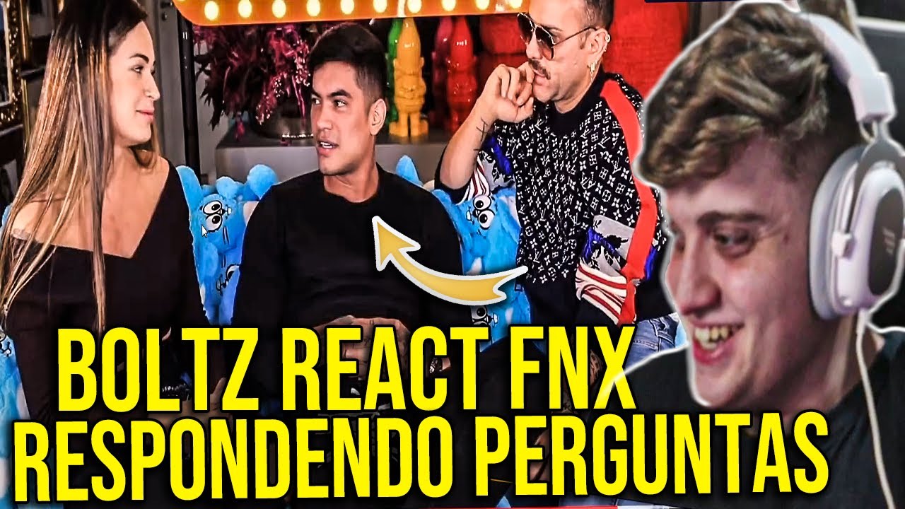 BOLTZ REAGE AO FNX EXPULSO DO TIME POR CAUSA DE MULHER