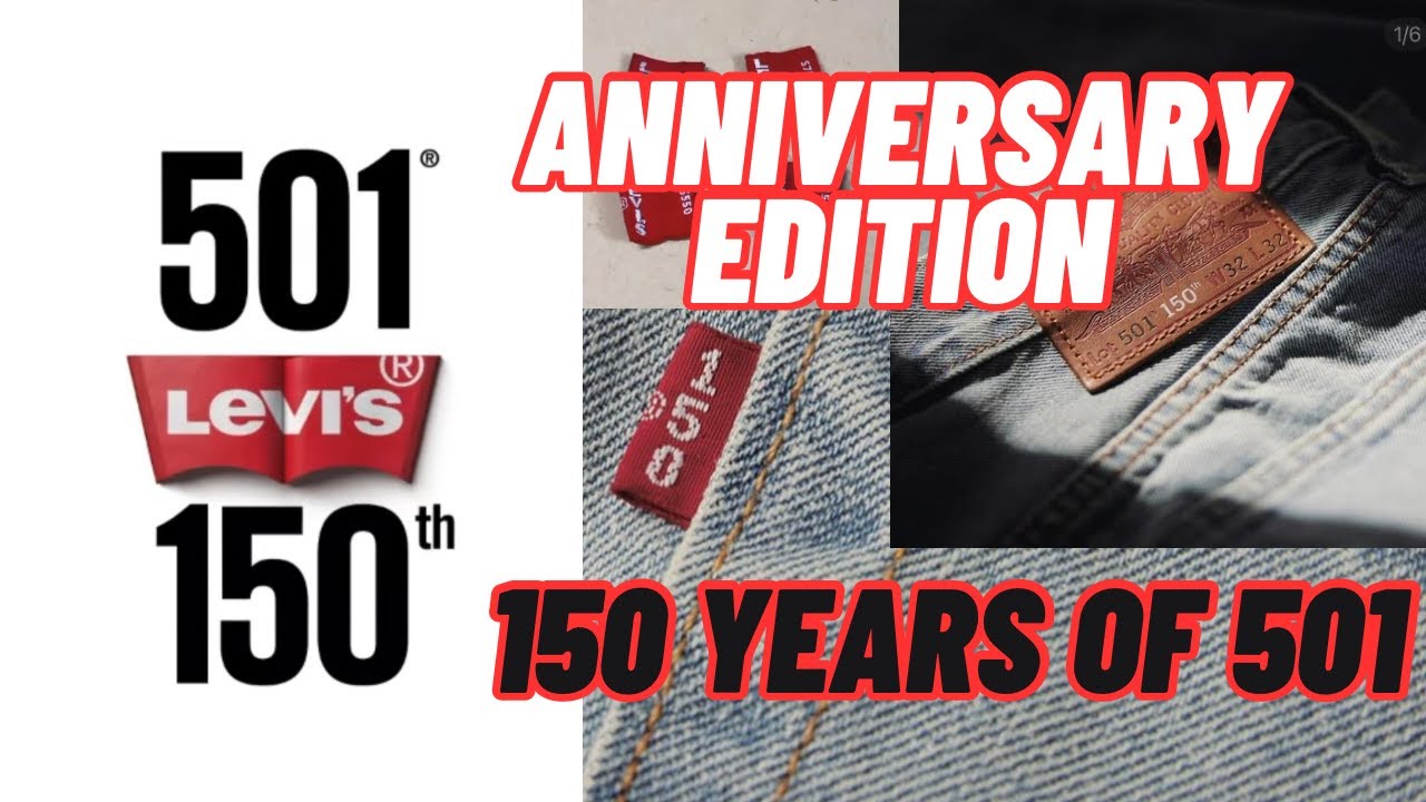 LEVI'S 501 ANNIVERSARY EDITION 150 YEARS กางเกงยีนส์501 รุ่นฉลอง150ปี
