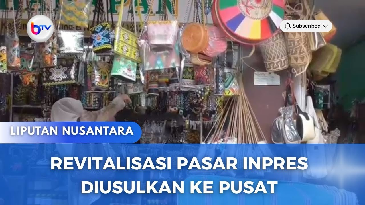 REVITALISASI PASAR INPRES DIUSULKAN KE PUSAT 