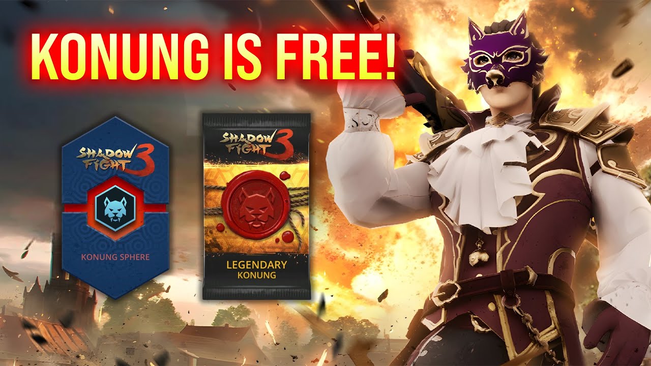 Get Konung for FREE now! 🔥 - Creepy Party event - Shadow Fight 3