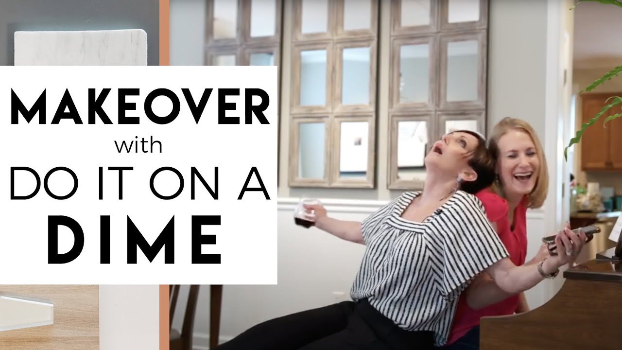 Small Room Makeover  | Do It On A Dime & Robeson Design