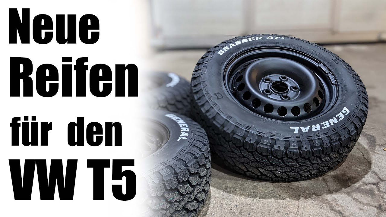 Neue AT Bereifung für den VW T5 // Endlich wieder Offroad Look