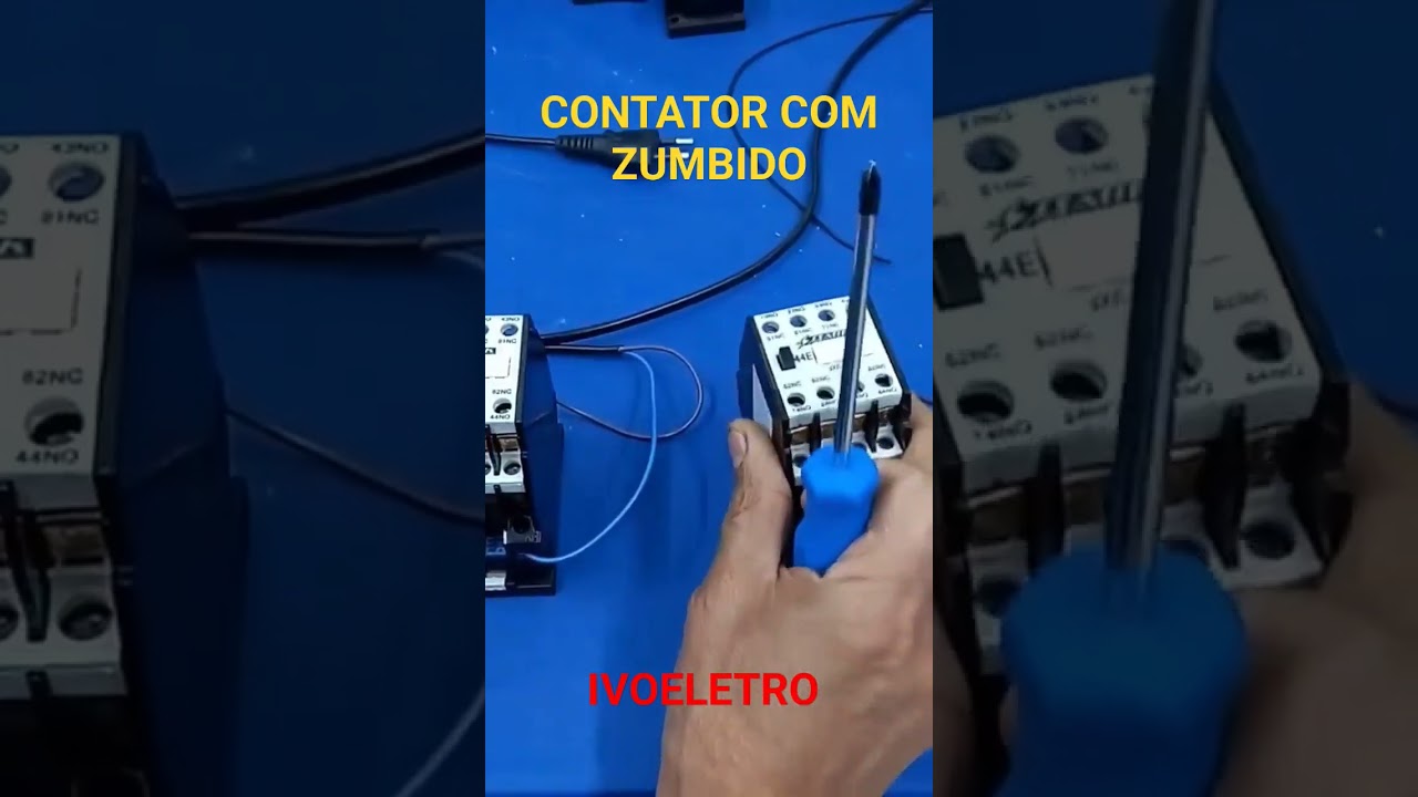 contator com zumbido veja por que