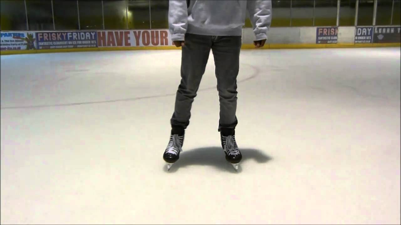 How To Hockey Turn - Learn Tight Turns On The Ice Power Turn