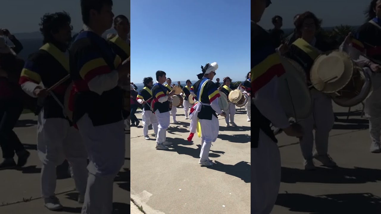 Korean Drummers as Part of Heon Da Rye Part 2