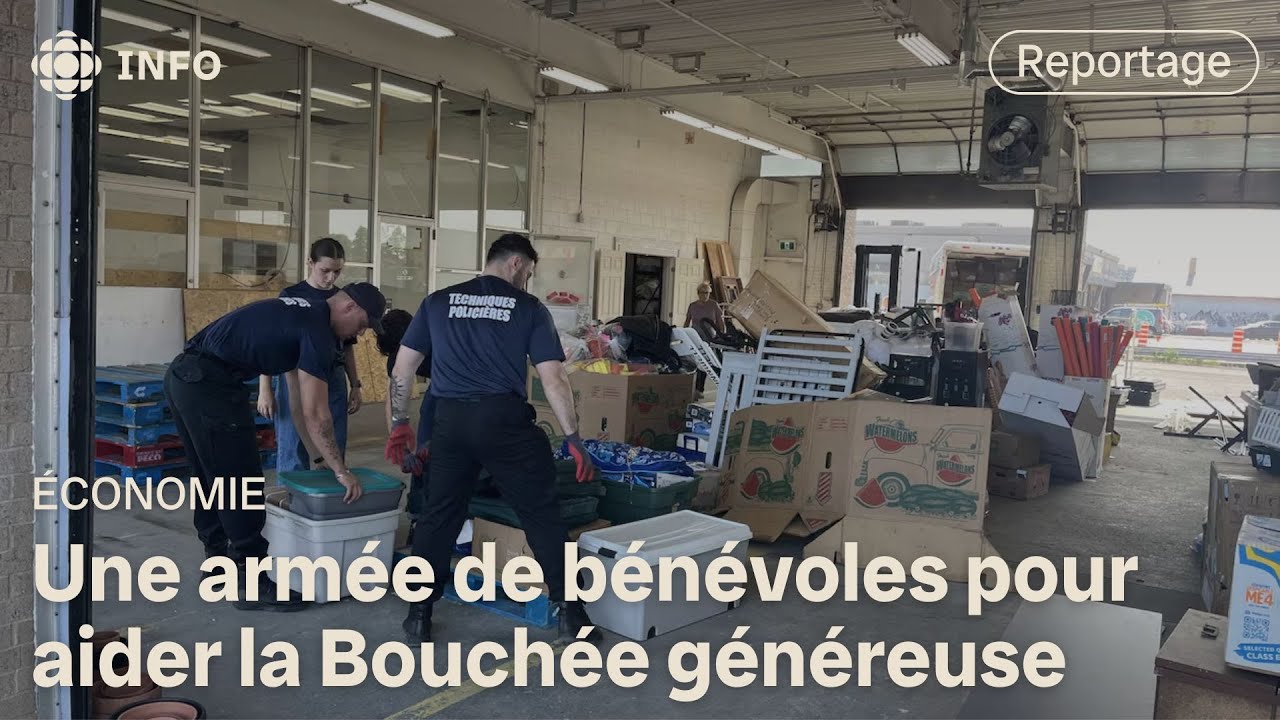 Vaste mobilisation pour déménager La Bouchée généreuse