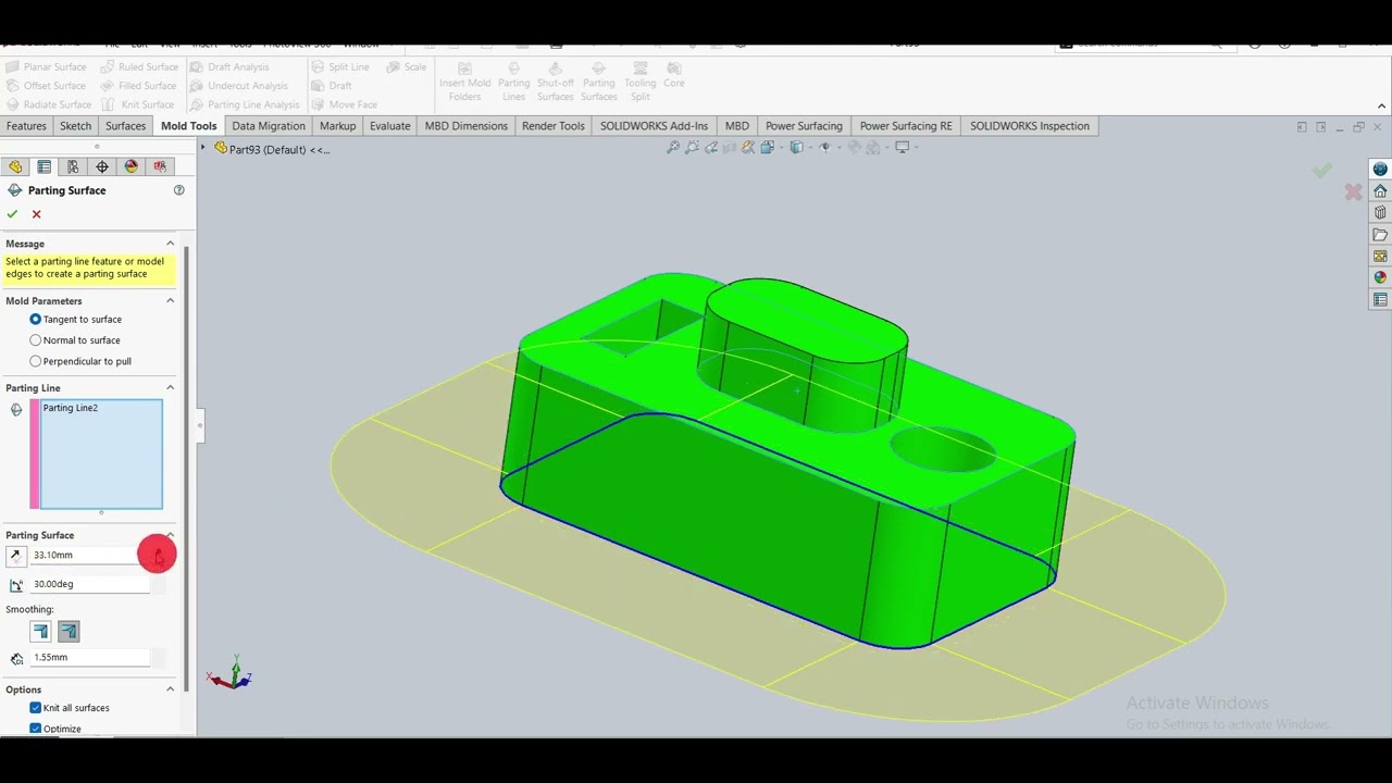 Mold design-for beginner/ course 02 - shut-off surfaces