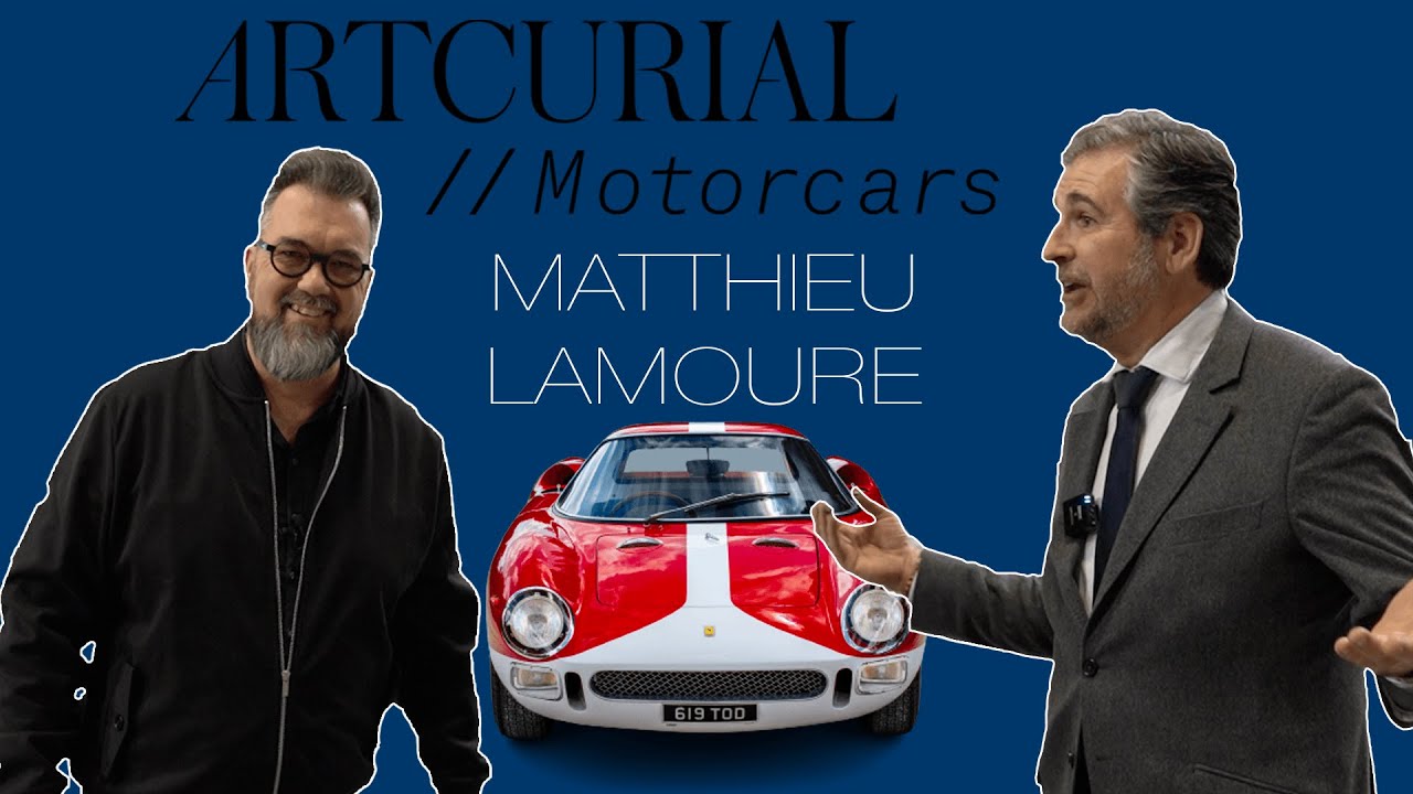 INTERVIEW WITH MATTHIEU LAMOURE - ARTCURIAL MOTORCARS - RETROMOBILE