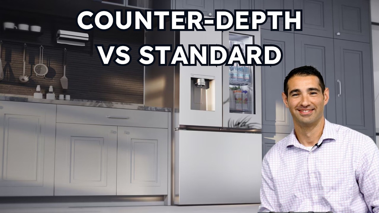 Counter Depth vs Standard Refrigerators: What Works for You