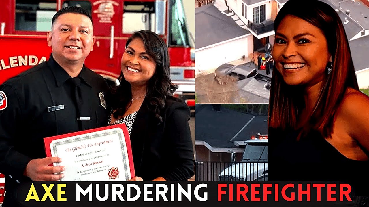 CALIFORNIA FIREFIGHTER HERO TURNED KILLER AFTER MURDERING WIFE WITH AN AXE. | MAYRA JIMENEZ CASE.