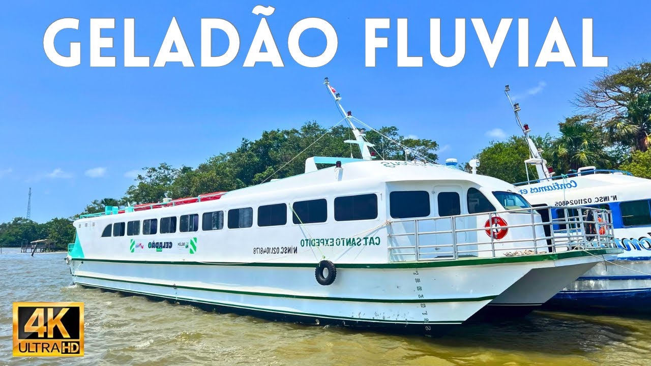 COMO FOI A VIAGEM DE LANCHA GELADÃO FLUVIAL, SAINDO DO PORTO DE ICOARACI A ILHA DE COTIJUBA