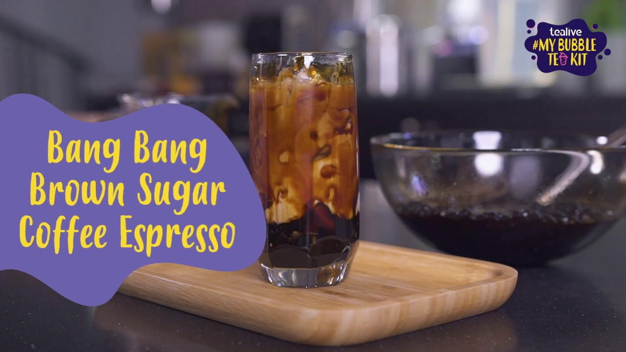 [CHI] My Bubble Tea Kit by Tealive - Bang Bang Brown Sugar Coffee Espresso