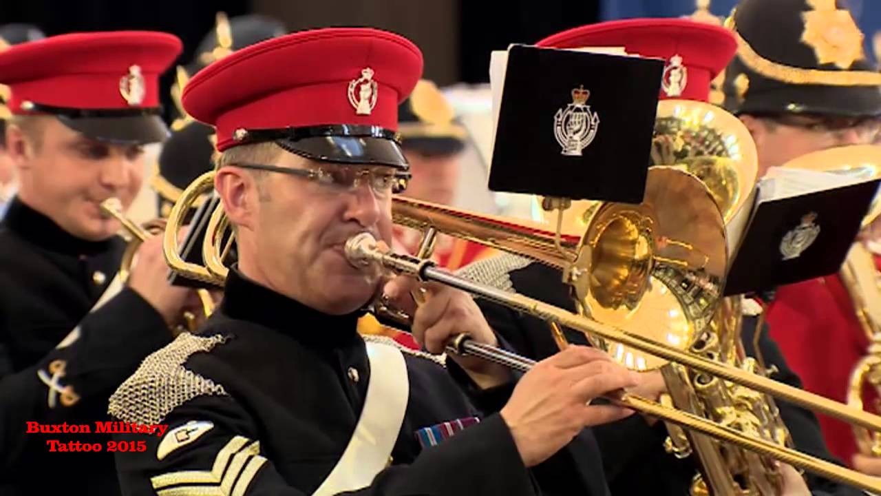 Buxton Military Tattoo 2015 - Massed Bands - Amazing Grace