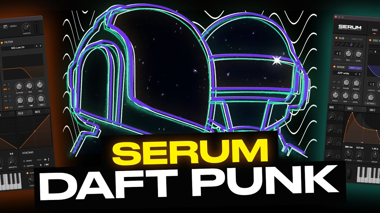 DAFT SYNTHS – Presets for Serum Inspired by Daft Punk