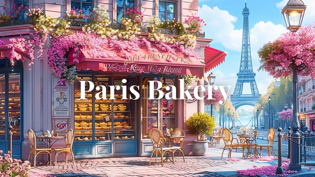 𝐏𝐀𝐑𝐈𝐒 𝐒𝐏𝐑𝐈𝐍𝐆 𝐁𝐀𝐊𝐄𝐑𝐘 🥐🌷French Instrumental Music — Coffee Shop | Study, Work & Relax