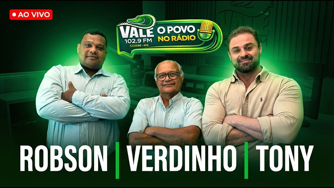 O POVO NO RÁDIO TÁ NO AR EM COXIM/ MS