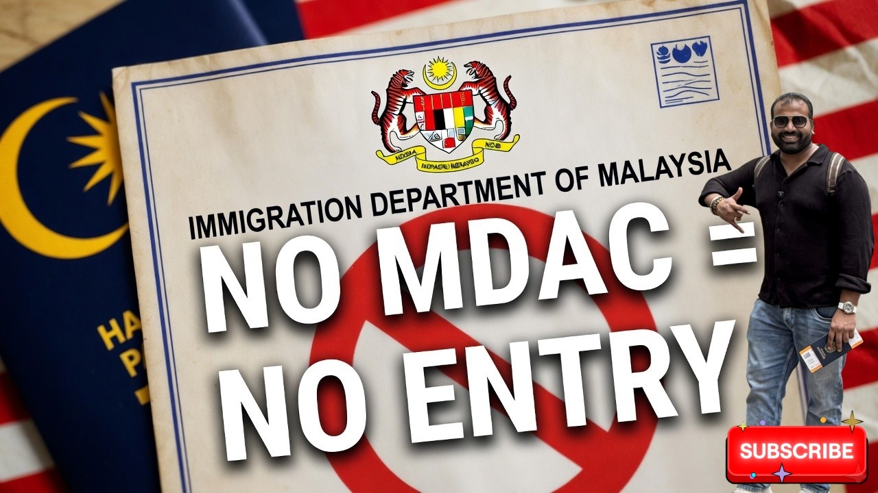 Malaysia MDAC Form Fill Up 2026 - Don't Make These Mistakes! Complete Guide for Indians