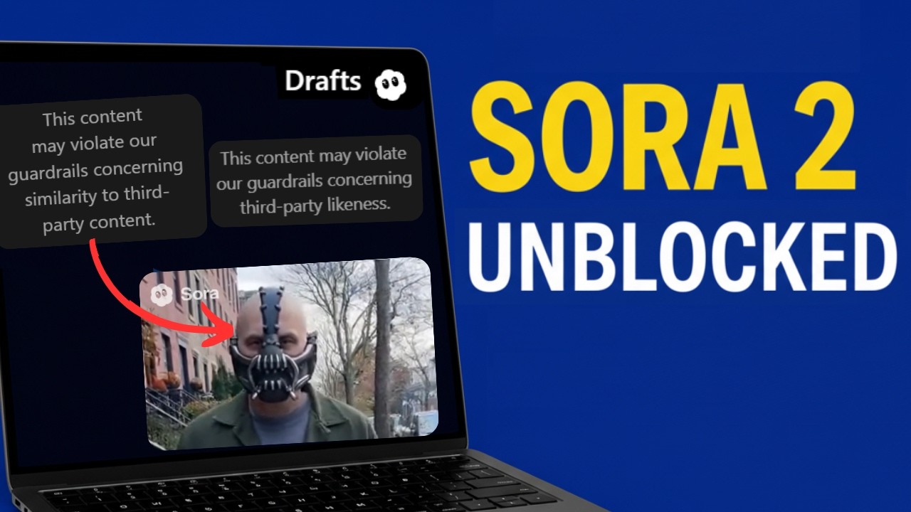 Get Sora 2 to Create Real People & Characters (Third-Party Likeness & Content Blocking Guardrails)